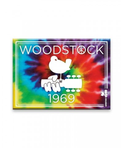 $1.80 Woodstock Tie Dye 2.5" x 3.5" Flat Magnet Decor