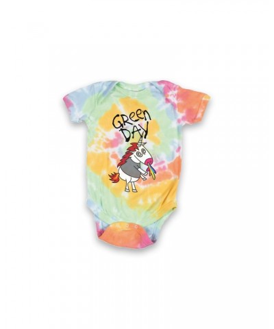 $11.50 Green Day Unicorn Tie Dye Onesie Kids