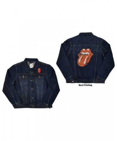 $26.10 The Rolling Stones Denim Jacket - Classic Tongue (With Back Print) Outerwear