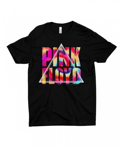 $11.98 Pink Floyd T-Shirt | Tie Dye Prism Logo Shirt Shirts