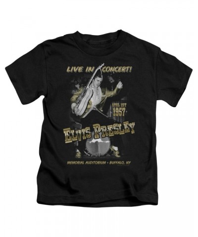 $4.62 Elvis Presley Kids T Shirt | LIVE IN BUFFALO Kids Tee Kids