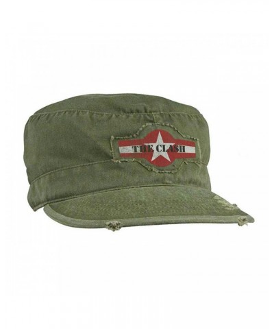 $10.78 The Clash Cap - Clash Star Logo MILITARY Cap Hats