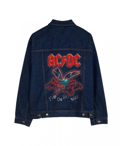 $52.50 AC/DC Fly On The Wall Jean Jacket Outerwear