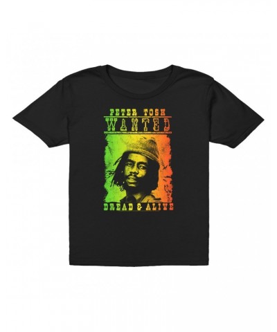 $9.48 Peter Tosh Kids T-Shirt | Rainbow Ombre Dread & Alive Kids T-Shirt Kids