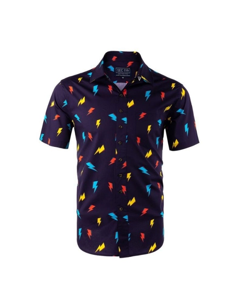 $44.10 David Bowie Electric Bolt Short Sleeve Shirt Shirts