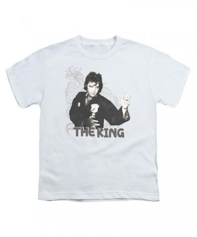 $6.15 Elvis Presley Youth Tee | FIGHTING KING Youth T Shirt Kids